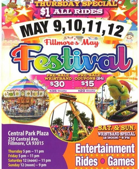 Family Fun At Fillmore’s May Festival!!!